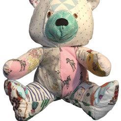 Patchwork Memory Keepsake Bear 4 Patchwork Memory Keepsake Bear 4