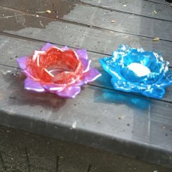 Resin Lotus Candle holder
