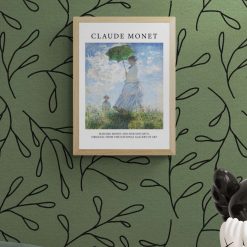Madame Monet and her son by Monet, print 1 Madame Monet and her son by Monet, print 1