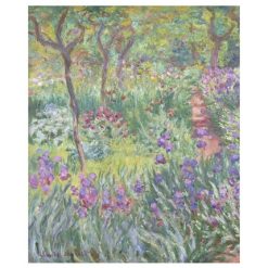 The Artist's Garden In Giverny by Monet, print
