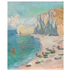 The Beach by Monet, print