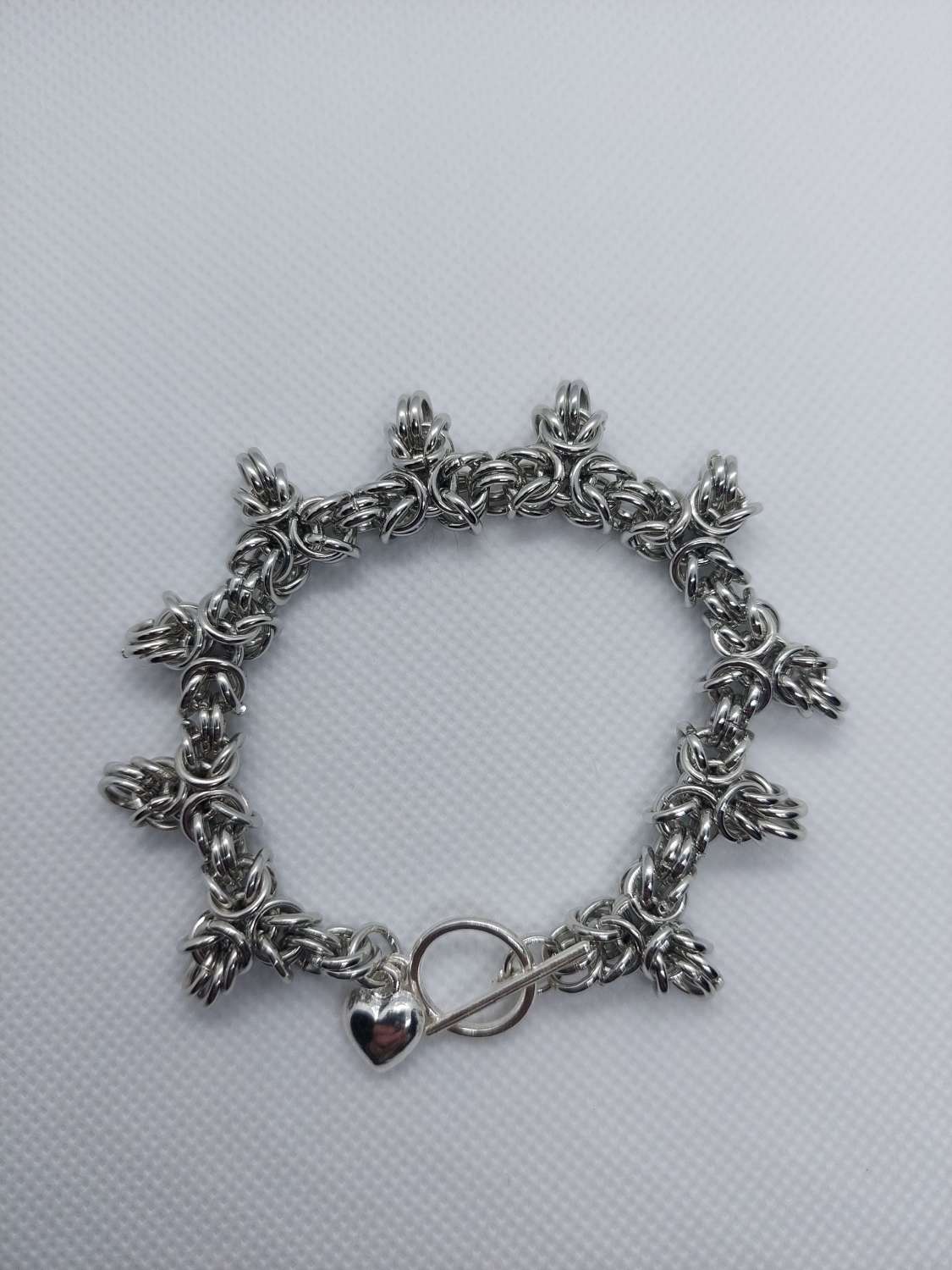 Stainless Steel Tripoli Weave Chainmaille Bracelet Stainless Steel Tripoli Weave Chainmaille Bracelet