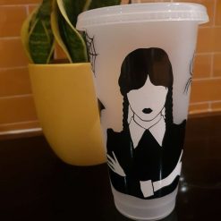 Cold Cup Wednesday Addams 24oz