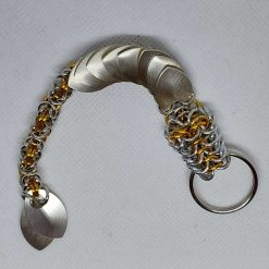 Chainmaille Dragon Keyring