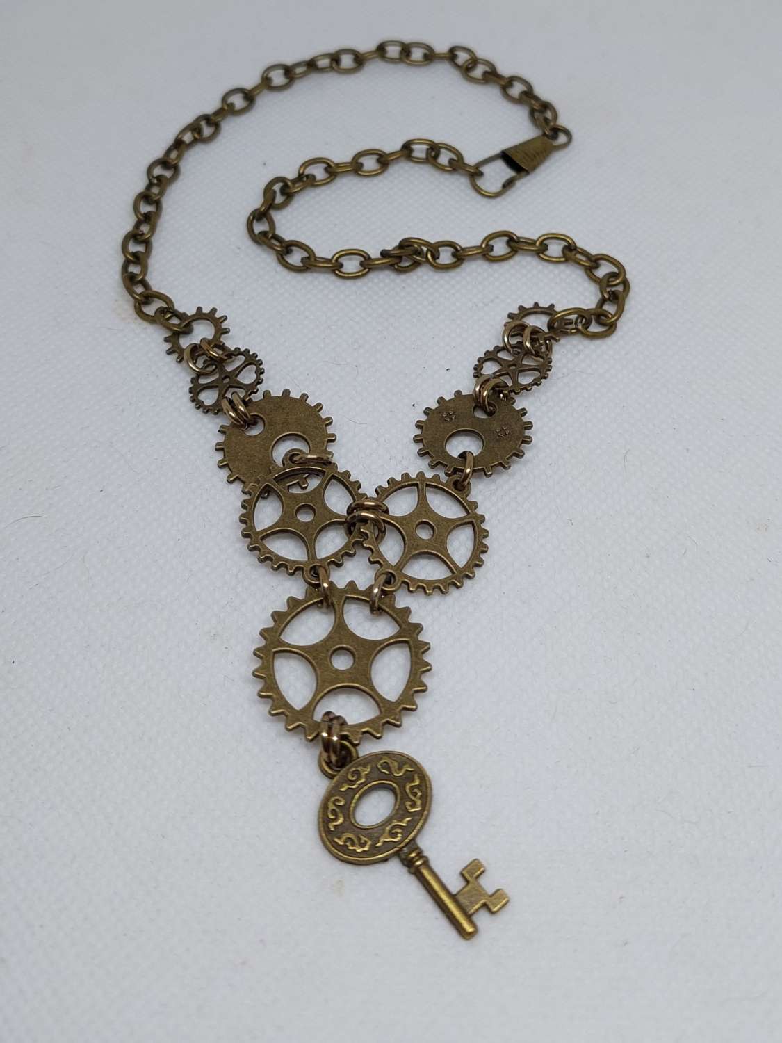 Steampunk Cogs and Gears Necklace Steampunk Cogs and Gears Necklace