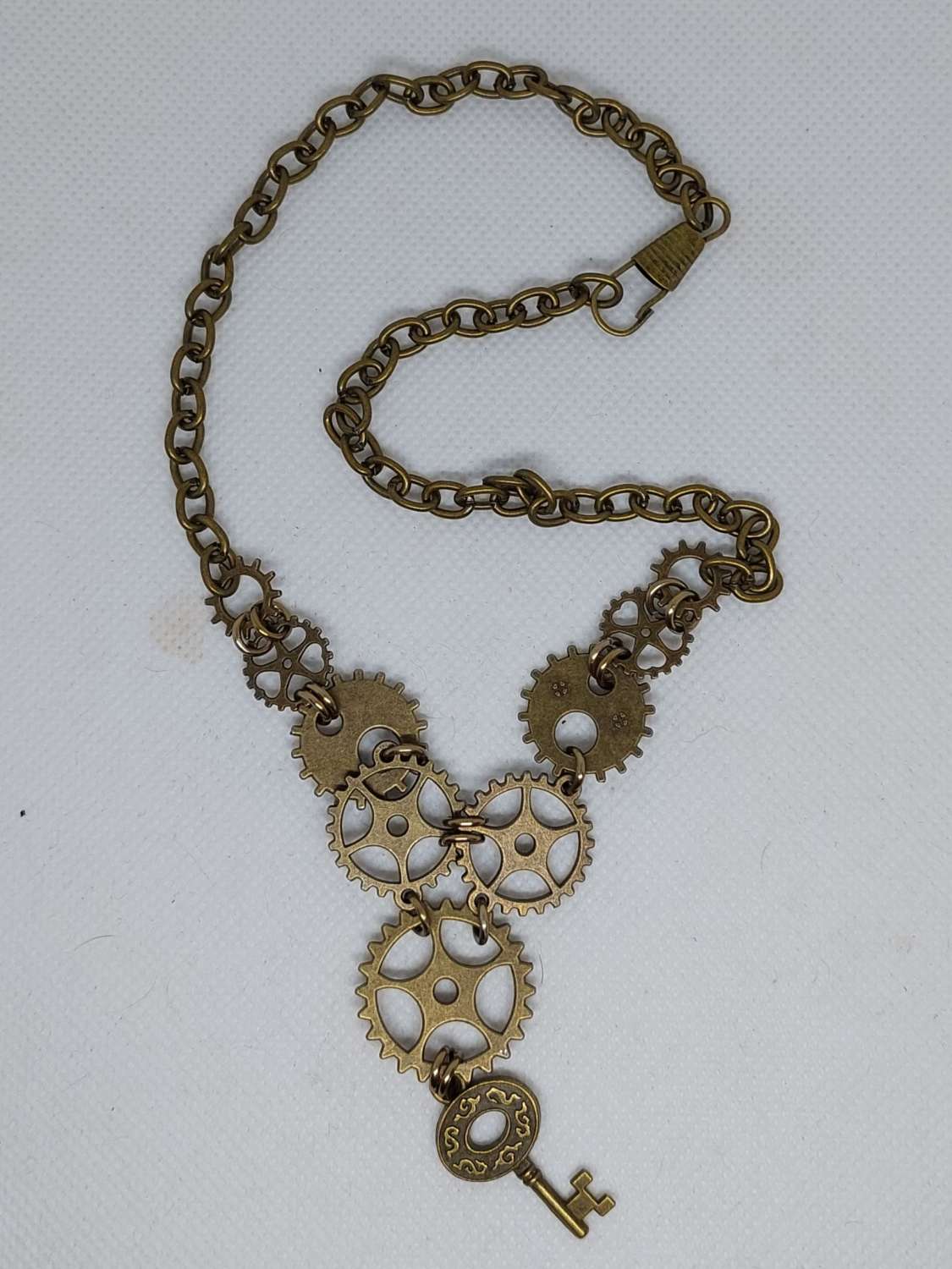 Steampunk Cogs and Gears Necklace MadeMe