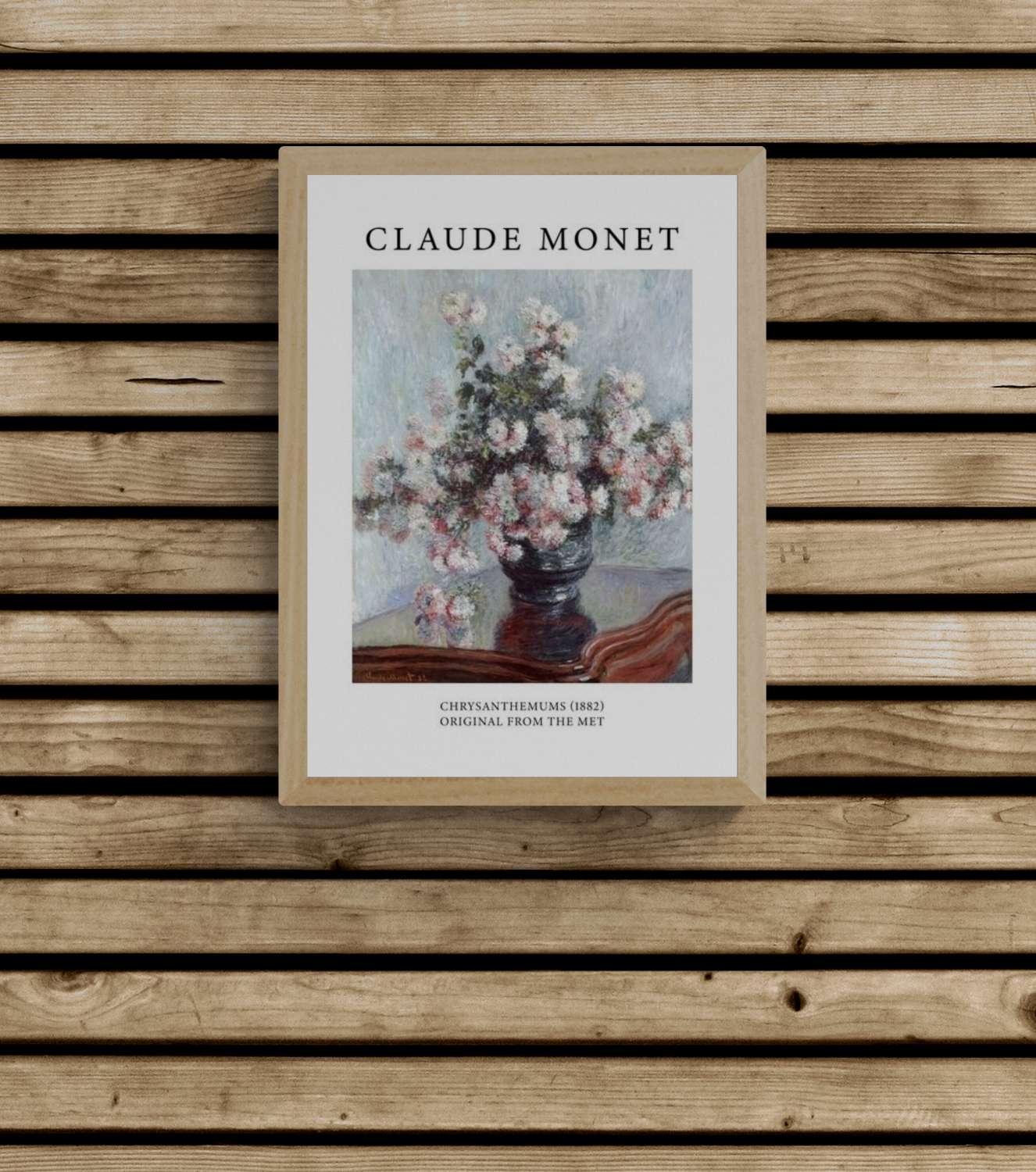 Madame Monet and her son by Monet, print Madame Monet and her son by Monet, print