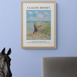 Cliff Walk by Monet, print 1 Cliff Walk by Monet, print 1