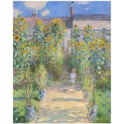 The Artist's Garden by Monet, print