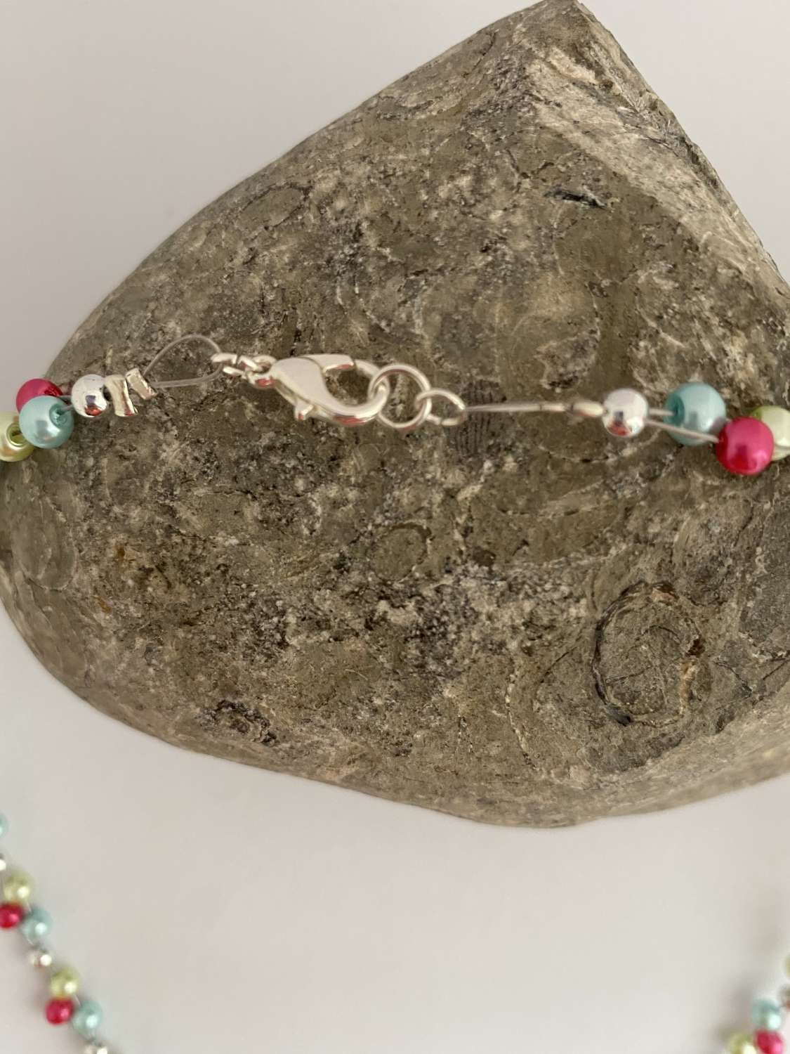 Multicoloured Bead Necklace Multicoloured Bead Necklace