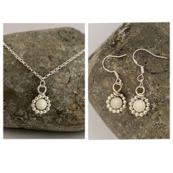 Moonstone Jewellery Set