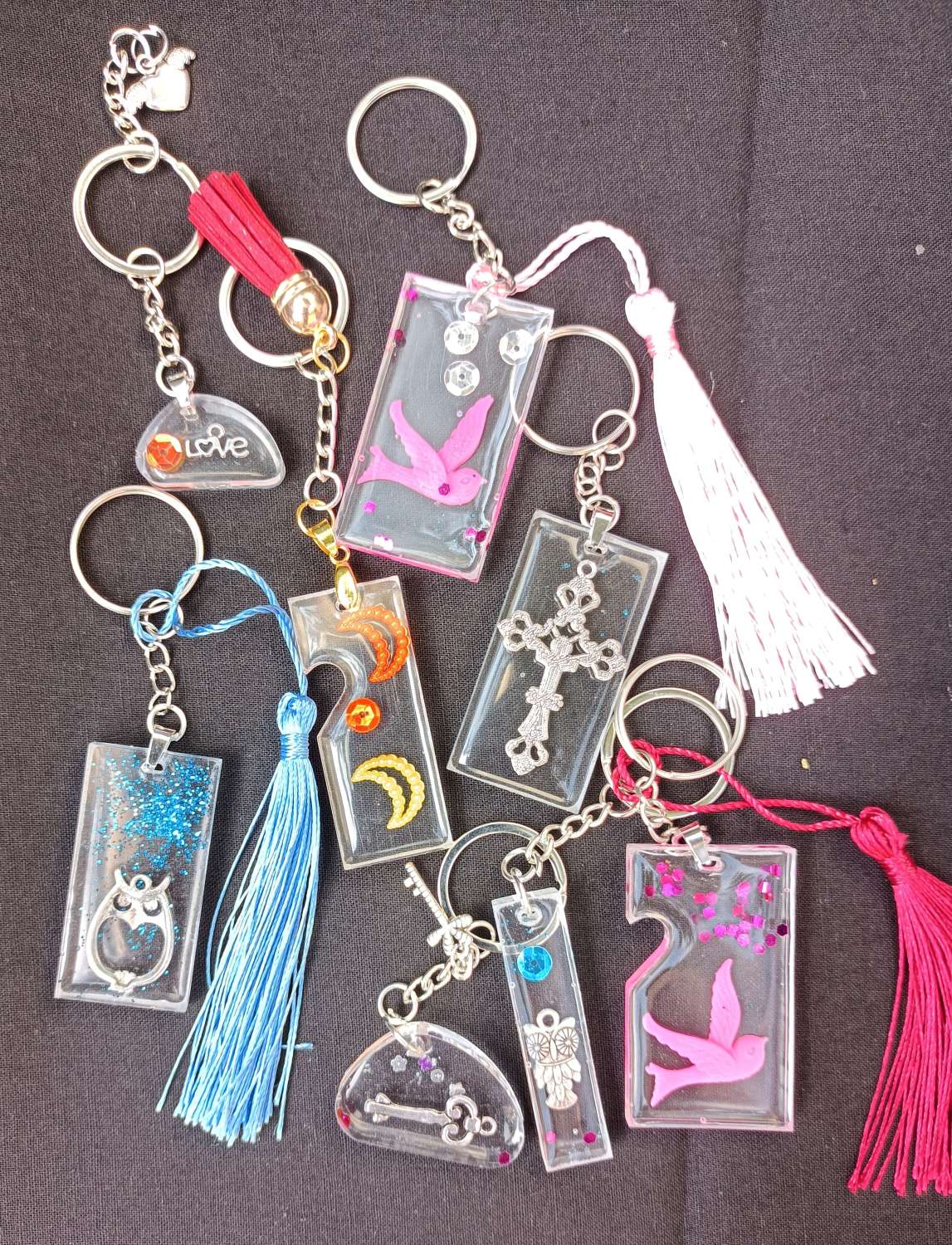 Resin Key ring or Pendant Resin Key ring or Pendant