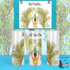 Meditation/mental health tumbler
