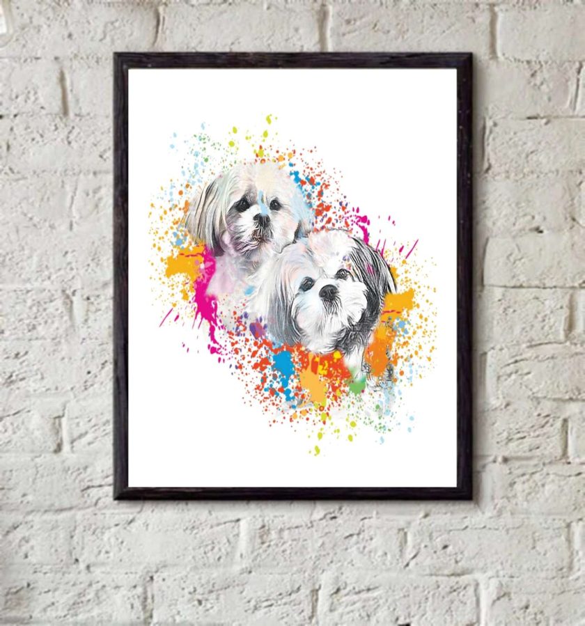 Digital pet portraits MadeMe