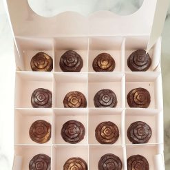 Handmade chocolate box of 16