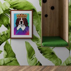 Colourful abstract King Charles Spaniel print 1 Colourful abstract King Charles Spaniel print 1