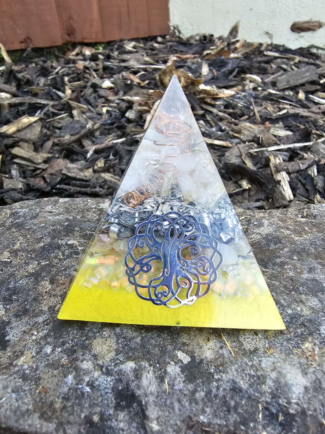 Orgonite Crystal Pyramids Orgonite Crystal Pyramids
