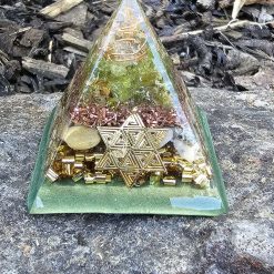 Orgonite Crystal Pyramids 5 Orgonite Crystal Pyramids 5