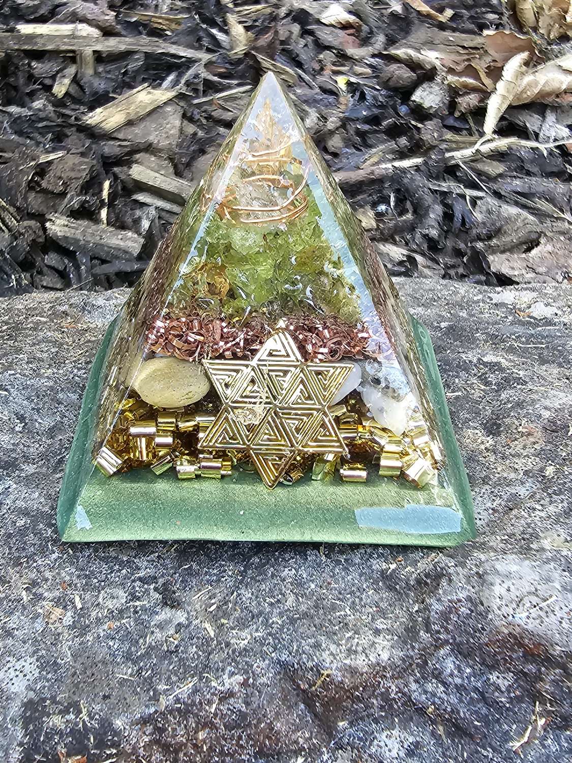 Orgonite Crystal Pyramids Orgonite Crystal Pyramids