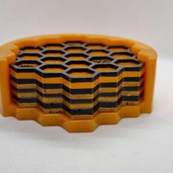 Resin Bee Coaster Set 7