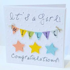 New baby girl/boy card