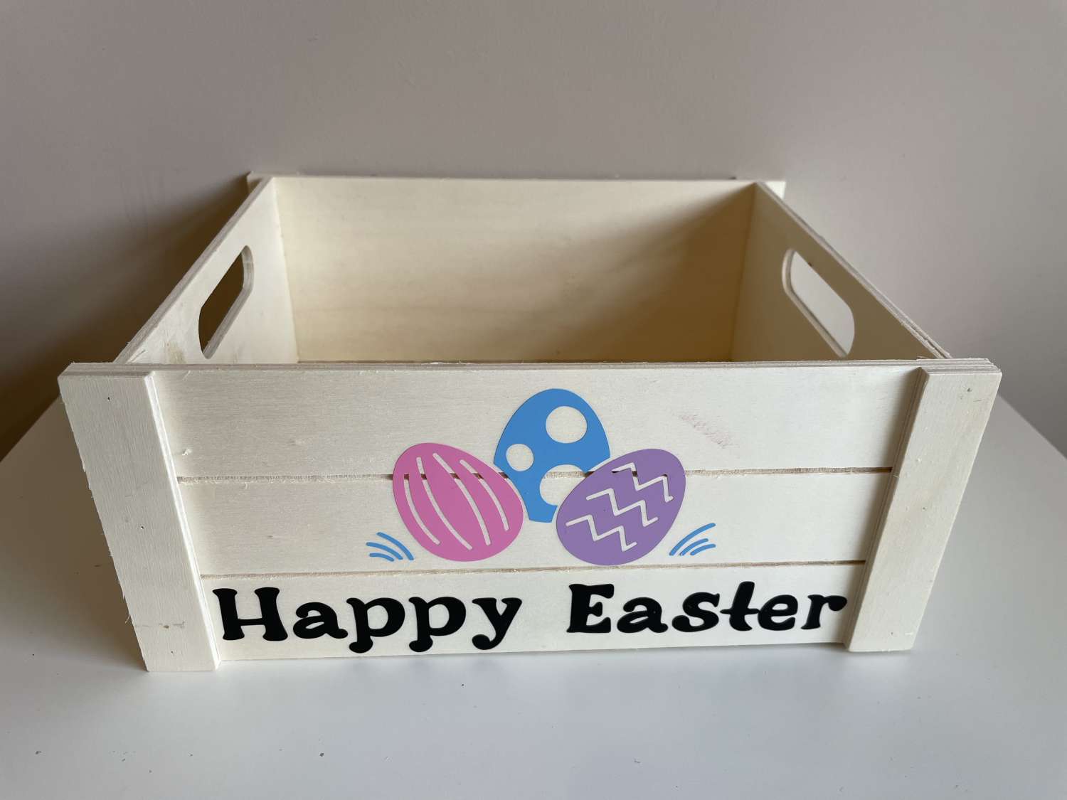 Wooden Crate Hamper MadeMe