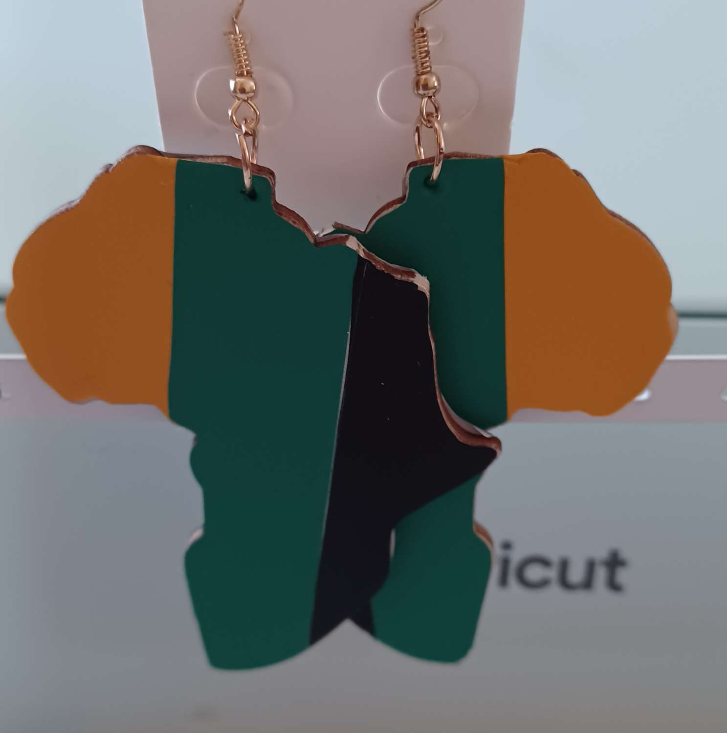 Africa Bardados Earrings Africa Bardados Earrings