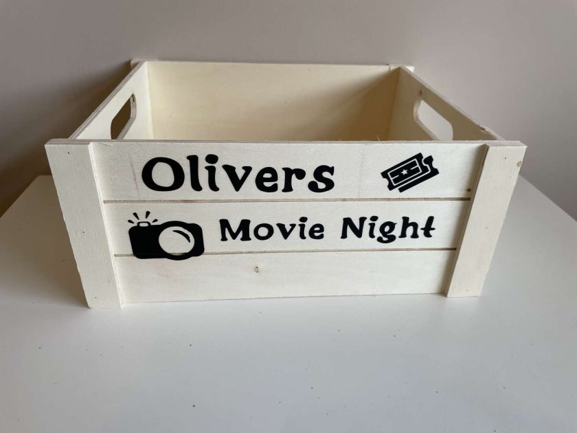 Wooden Crate Hamper MadeMe