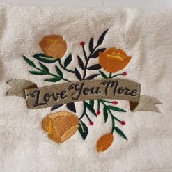 I Love You More Towel