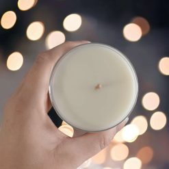 French Vanilla Soy Scented Candle in a Recycled Glass Container 20cl