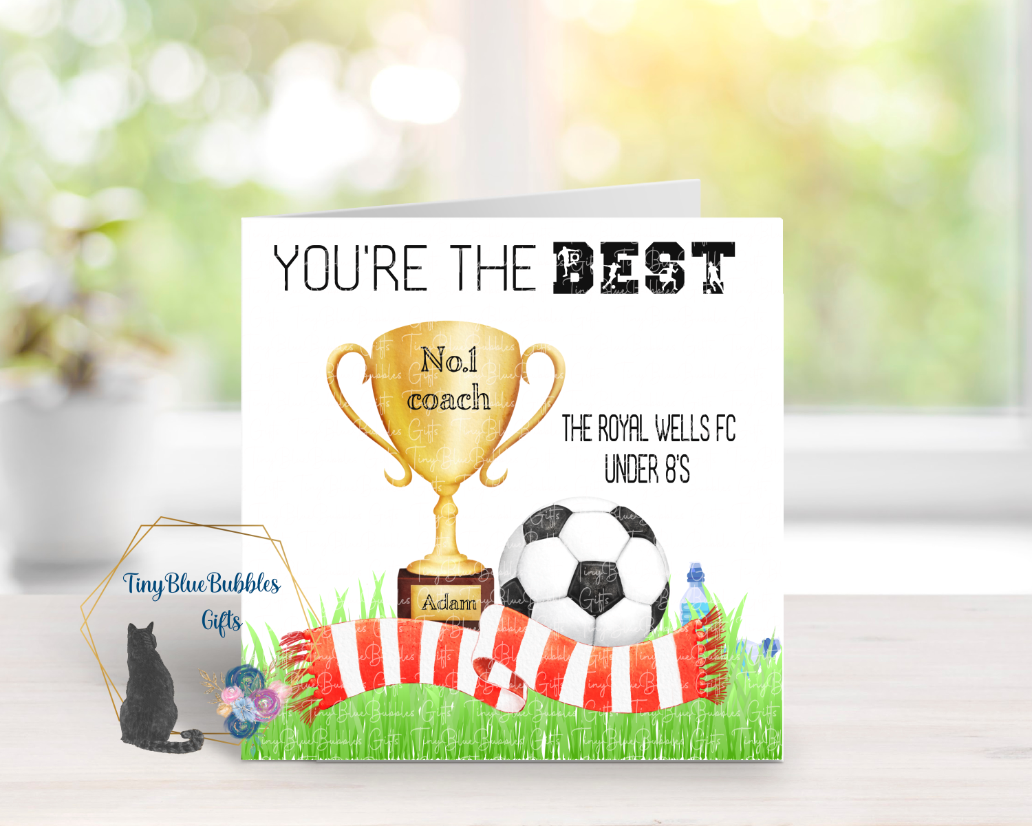 Trophy and scarf football gifts Trophy and scarf football gifts