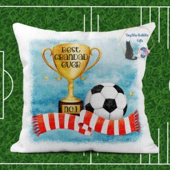 Trophy and scarf football gifts
