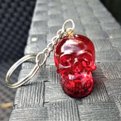 Skull Key ring in Resin