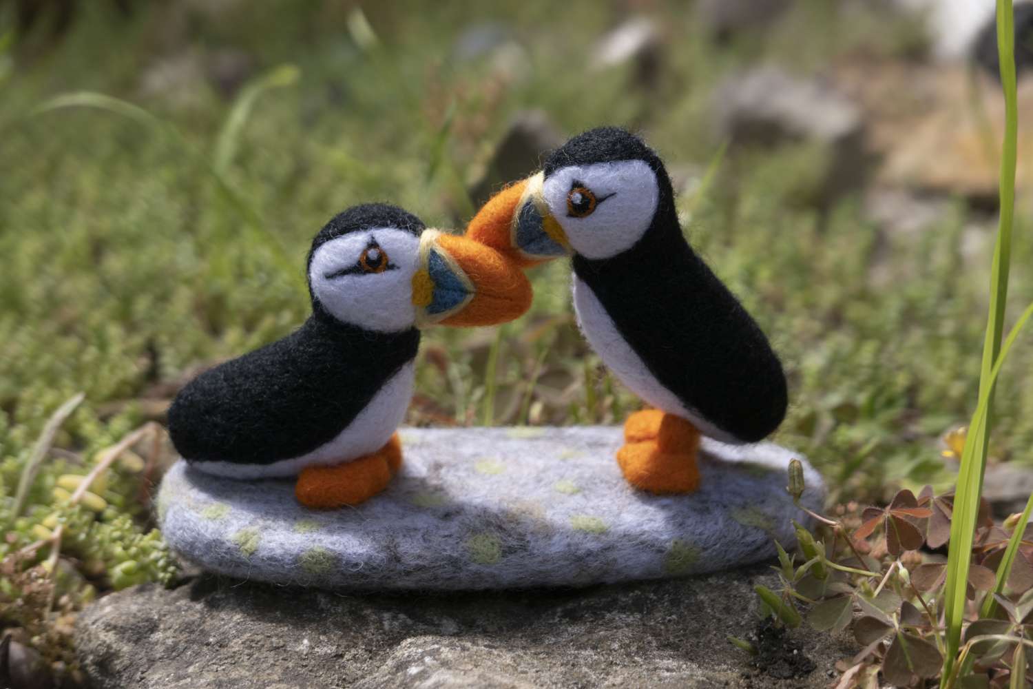 Needle Felted Ornament - Orca Needle Felted Ornament - Orca
