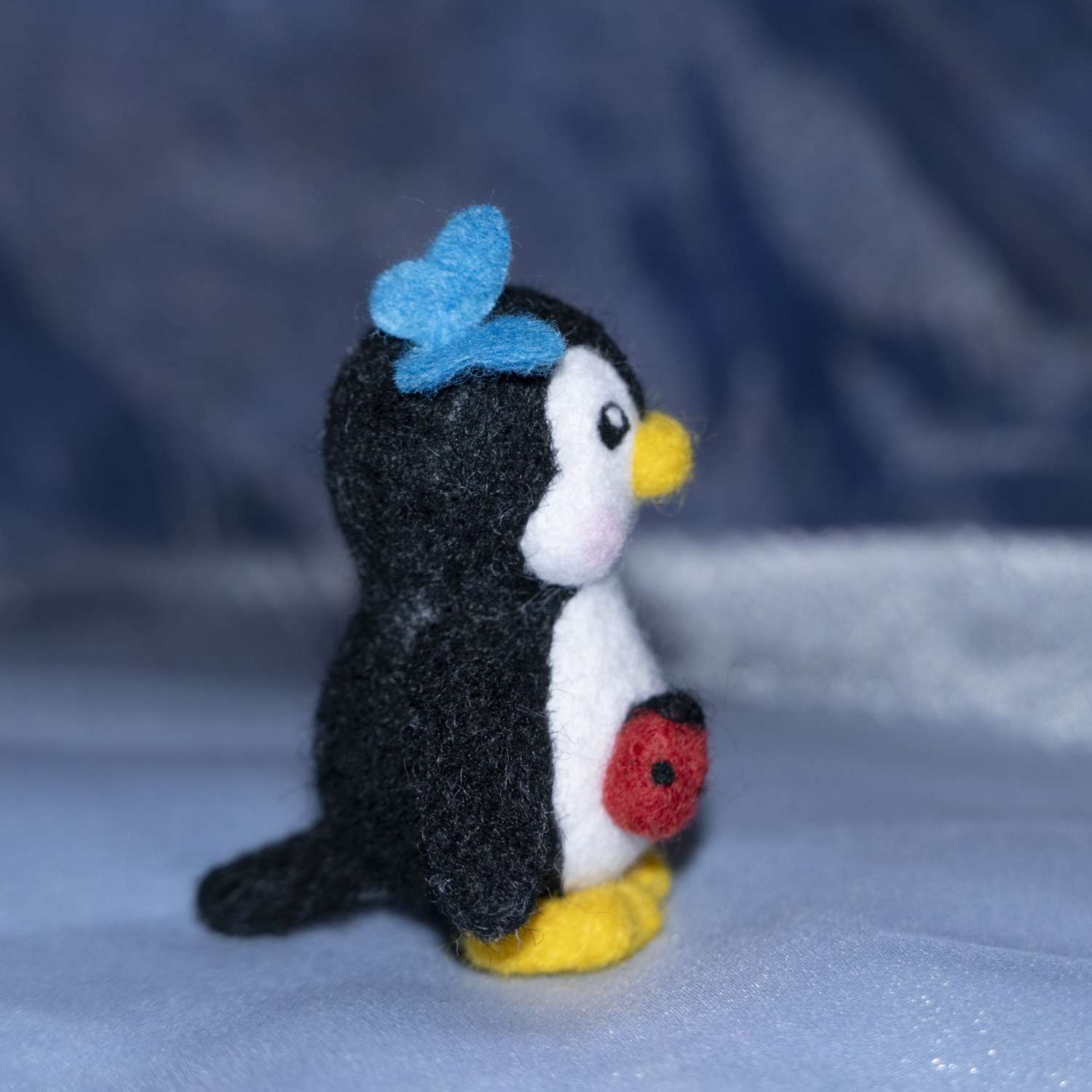 Needle Felted Ornament - Orca Needle Felted Ornament - Orca