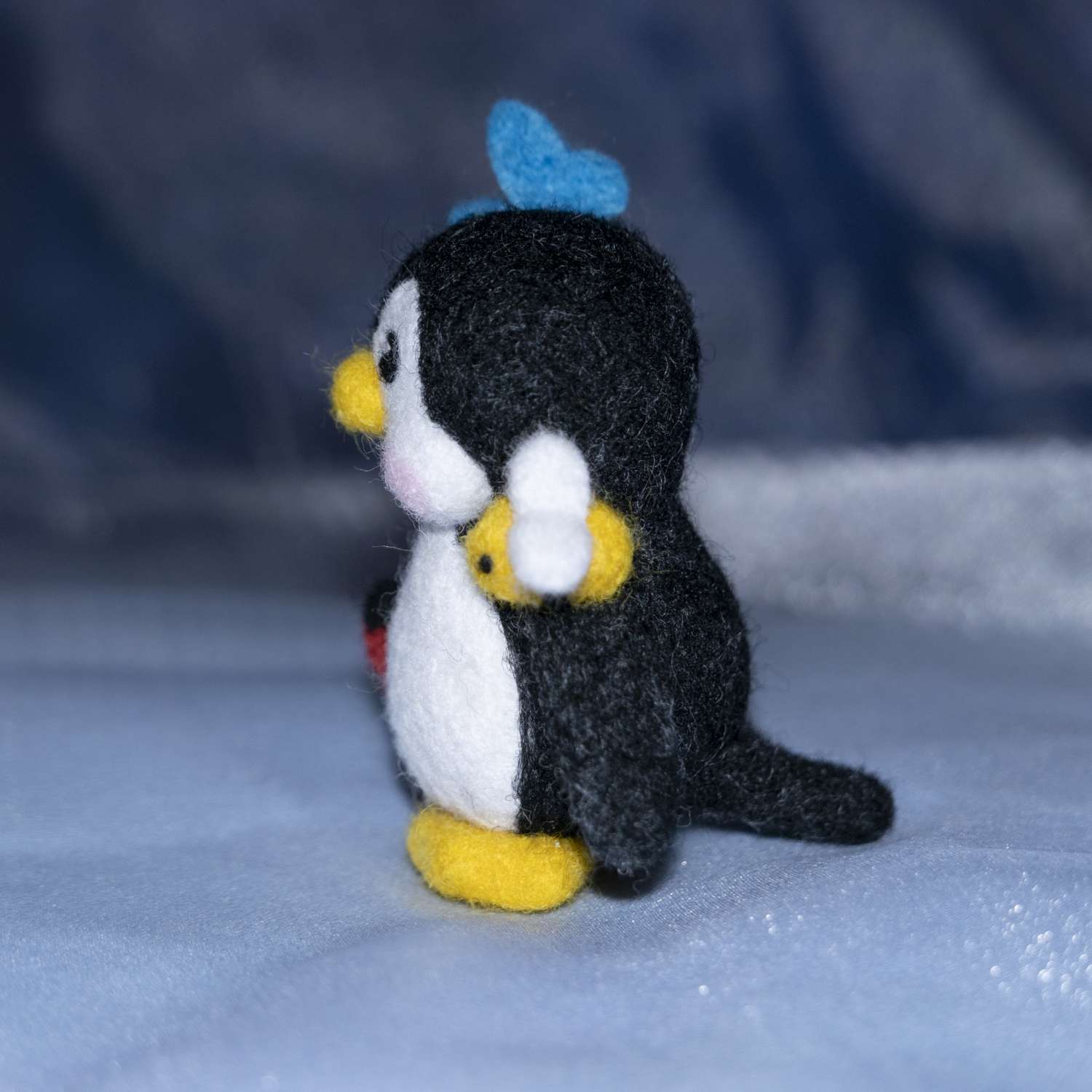 Needle Felted Ornament - Orca Needle Felted Ornament - Orca
