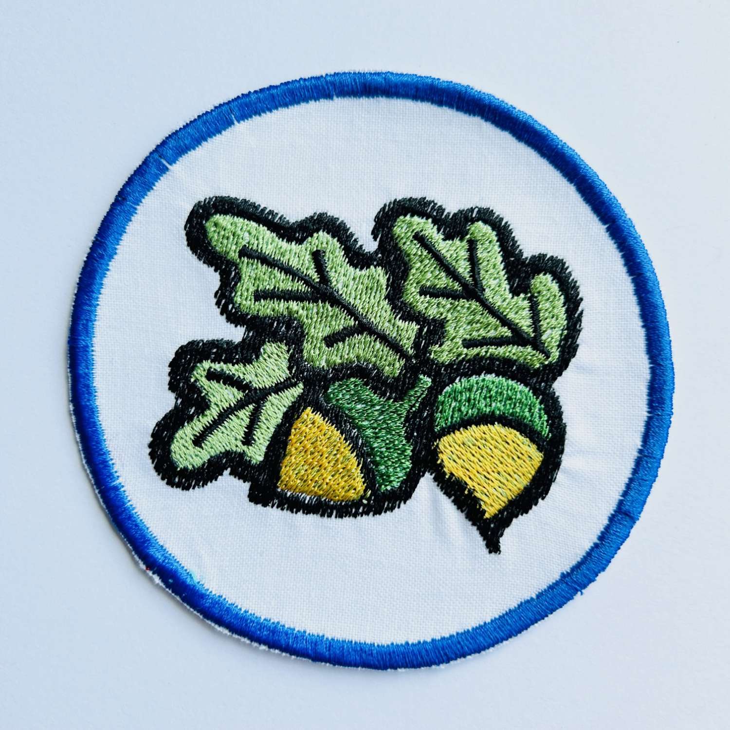 Iron-On Embroidered Patch - Acorns Iron-On Embroidered Patch - Acorns