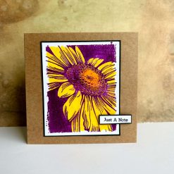 Greetings Card - 'Just A Note'