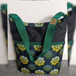 RS011  EMMA - shoulder bag  or crossbody bag /green/