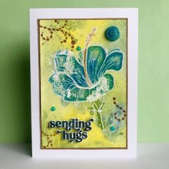 Greetings Card - 'Sending Hugs'