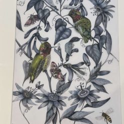 Hummingbird original signed artwork - framed and mounted 4 Hummingbird original signed artwork - framed and mounted 4