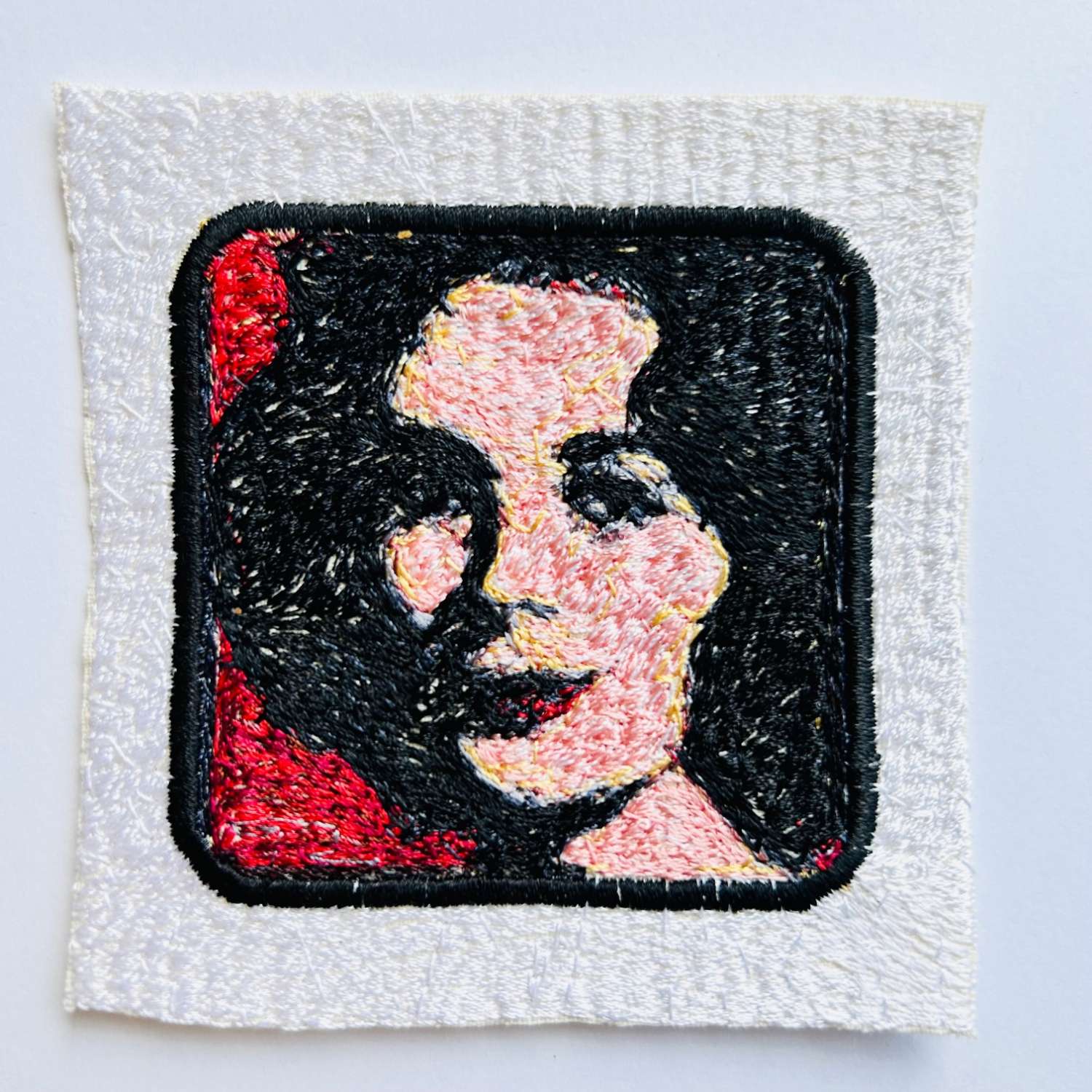 Iron-On Embroidered Patch - Liz Taylor Iron-On Embroidered Patch - Liz Taylor
