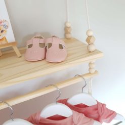 Nursery Shelf with Clothes Rail, Rope Shelf, Swing Shelf, Nordic Style Hanging Shelf, Wooden Shelf, Bedroom Shelf, Floating Shelf, Nursery Decor, Nursery Shelves with Hanging Rail, Pine Shelf 11 Nursery Shelf with Clothes Rail, Rope Shelf, Swing Shelf, Nordic Style Hanging Shelf, Wooden Shelf, Bedroom Shelf, Floating Shelf, Nursery Decor, Nursery Shelves with Hanging Rail, Pine Shelf 11