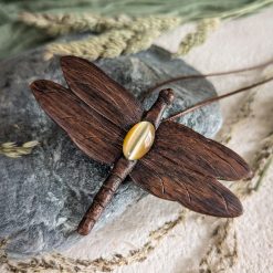 Dragonfly with cat's eye
