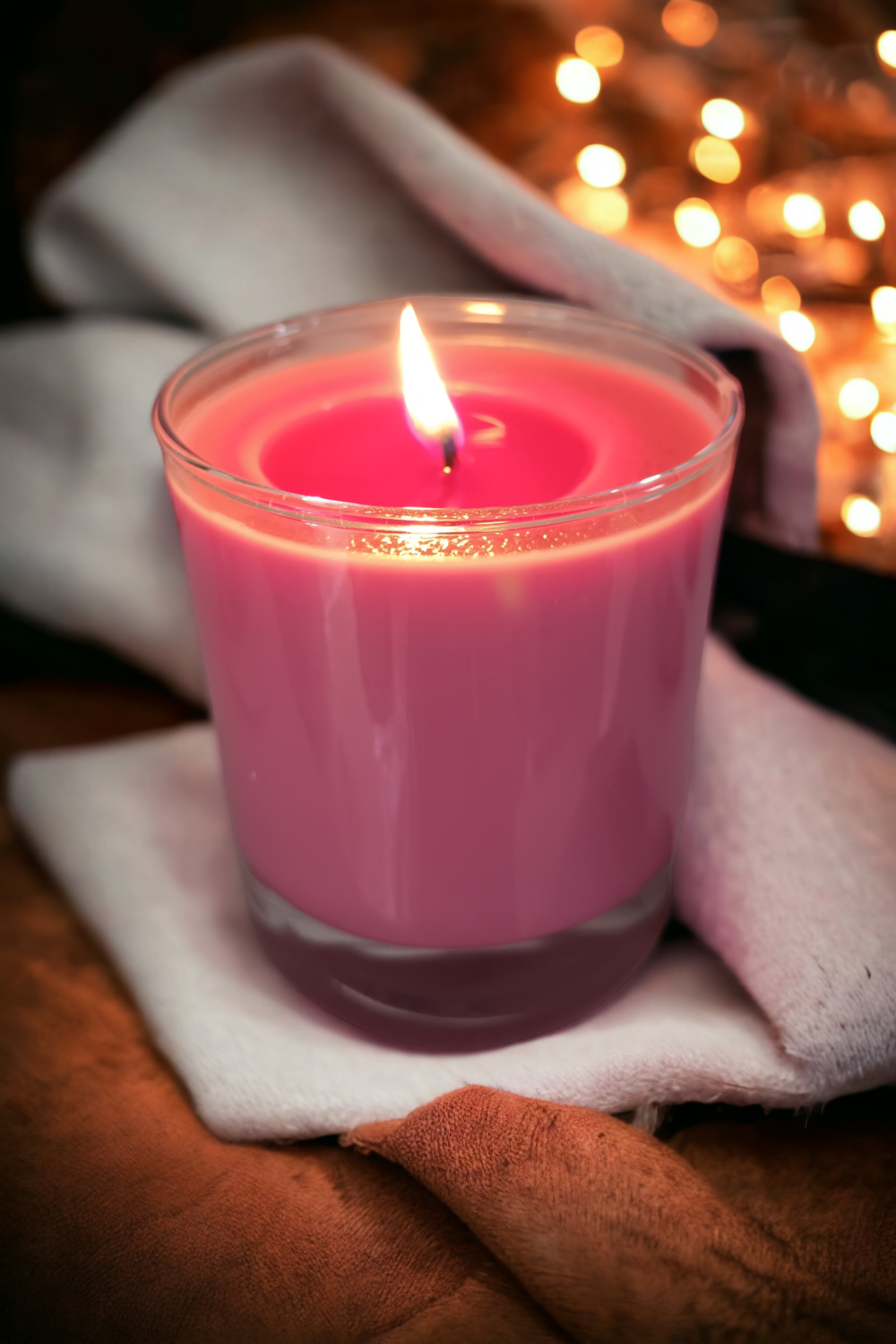 Fruity Black Cherry Scented Soy Candle in Glass Jar Container, Perfect Teacher or Housewarming Gift Fruity Black Cherry Scented Soy Candle in Glass Jar Container, Perfect Teacher or Housewarming Gift