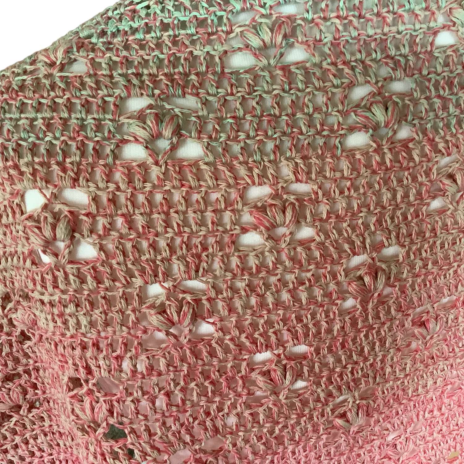 Crochet Cotton Shawl Crochet Cotton Shawl