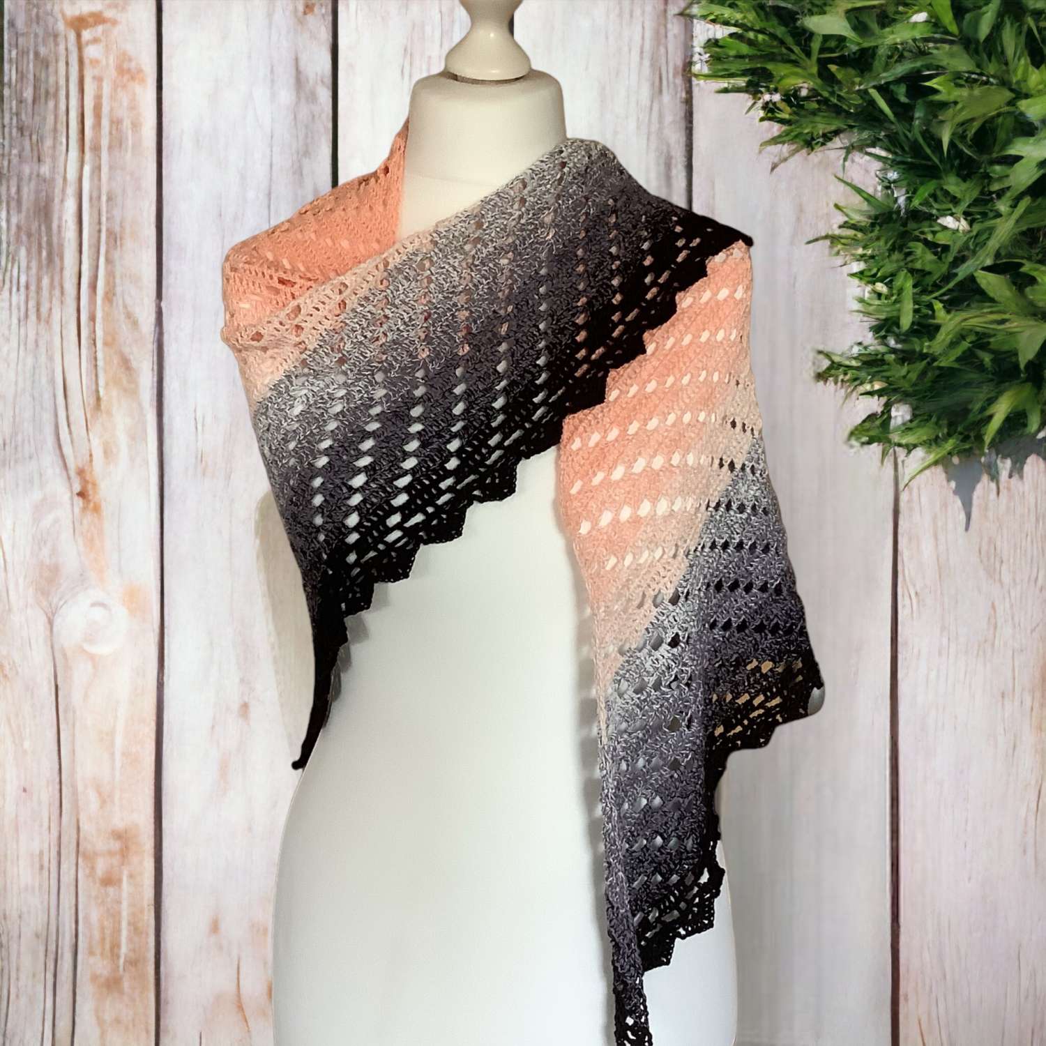 Crochet Cotton Shawl Crochet Cotton Shawl