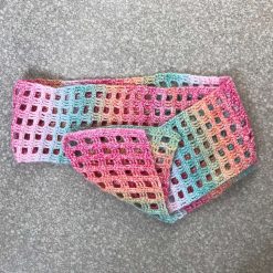 Scarf - Crochet Multi-Coloured