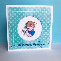 Thanks Card - 'Welcome Baby'