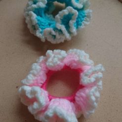 Pretty Crochet Handmade Scrunchies 2 2 Pretty Crochet Handmade Scrunchies 2 2